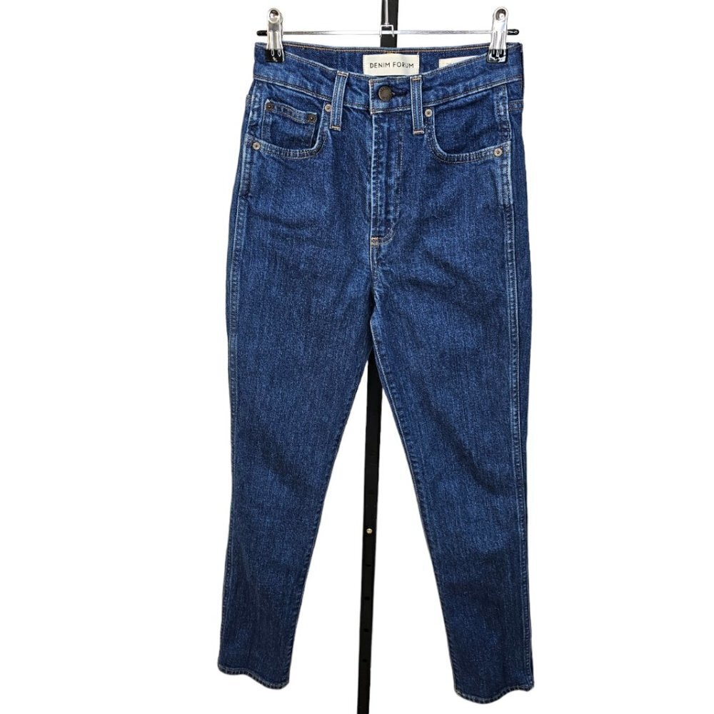 Denim Forum The Angelica High Rise Slim Jeans Size  25